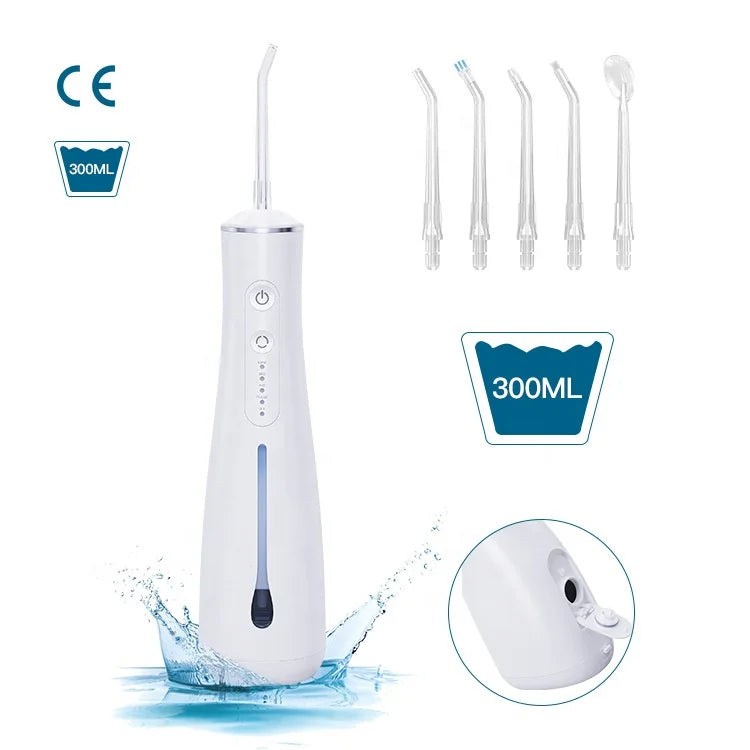 New Upgraded Cordless Dental Teeth Irrigator Portable Water Flosser Rechargeable Ipx7 Waterproof Water Irrigator
