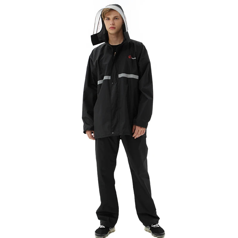 Rainfreem Motoboy Motorcycle Riding Raincoat Suit Raincoat Adult Reflective Waterproof Clothing