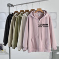 Custom logo 100% Cotton Oversized Plus Size 3D Foam Cropped Women's Pullover Loose Fashion Hoodies & Sweatshirts
