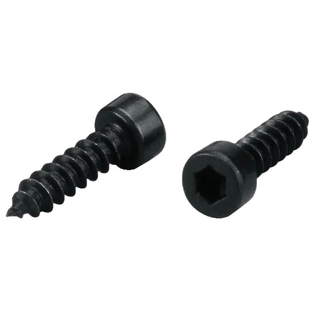 M1.7 M2 M2.3 M2.6 M3 M3.5 M4 M5 M6 Black Oxide Self Tapping Screw Hex Socket Cap Head Metric System