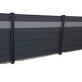 Wholesale Wpc Composite Fence Compound Garden Fence Panel Outdoor Modern Wood Plastic Composite Wpc Fence