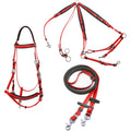 Custom-Made Durable Nylon and PVC Horse Tack and Equipment Includes Bridle Western/English Saddle Stylish Horse Halter