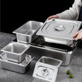 1/9 and 1/1 Stainless Steel Food Container Gn Pans