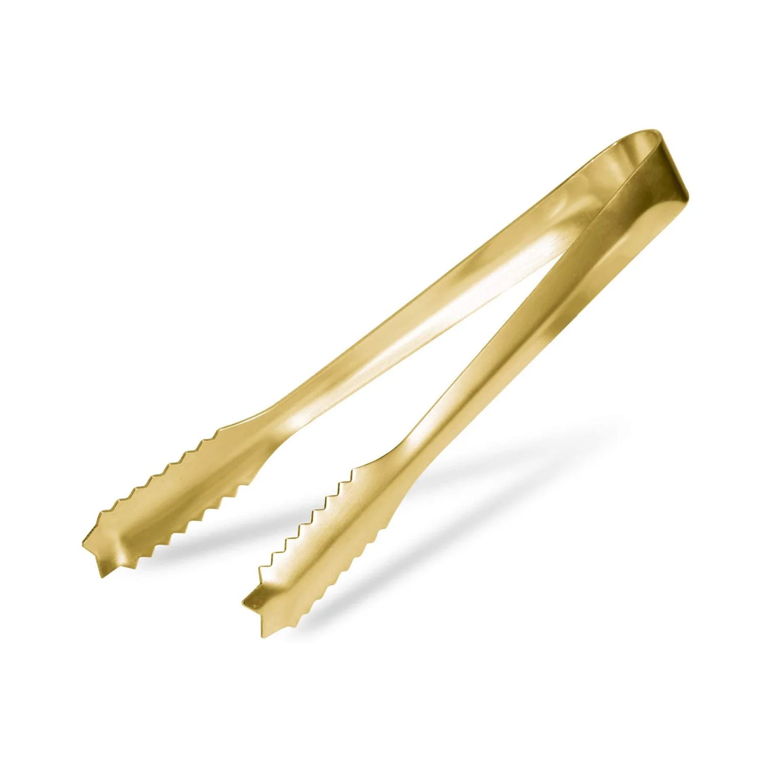 Small Metal Sugar Cube Tongs Clip Whiskey Cocktail Bar Stainless Steel Gold Mini Party Salad Ice Tong