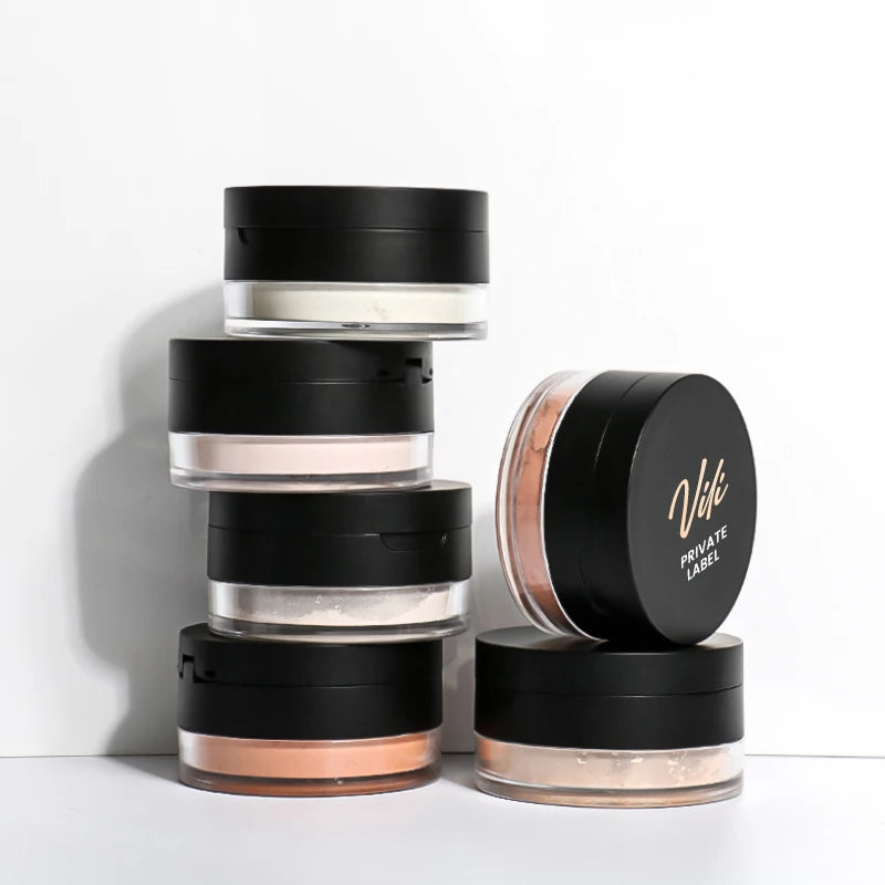 Oil Control Matte Waterproof Makeup Setting Powder Private Label Mineral Setting Powder