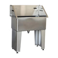 BTS90-ECO Economical Small Free-Standing Stainless Steel Bath Tub with Rounded Corner Eco-Friendly Design for Dog Bathing