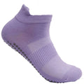 Women's Anti-Slip Yoga & Pilates Sports Socks Quick Dry Breathable with Custom Logo Ankle Length Spandex & Cotton Knitted Print