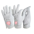 Custom Logo Cabretta Leather Sheep Skin Anti-slip Golf Glove