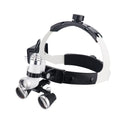 Wireless High Intensity Binocular Dental Head Light Lamp Headband LED Surgical Loupes