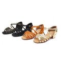 Kids 3cm Soft Latin Dance Shoes Cha Cha Party Indoor Dancing Jazz Shoes Ballroom Dance Shoes