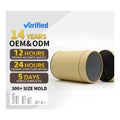Custom Printed Creative Round Kraft Paper Tube Cookie Cartridge Recyclable Paper Can Candle Paper Tube Packaging
