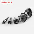 BORUI 12-80MM  Hole Saw Drill Bit Set HSS Hole Cutter for Stainless Steel Metal Iron Wood With Plastic Box