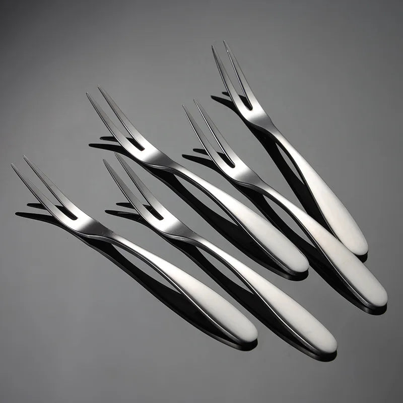 Hot Sale Fruit Fork High Quality Stainless Steel Fork for Eating Fruit Elegant Stainless Fork