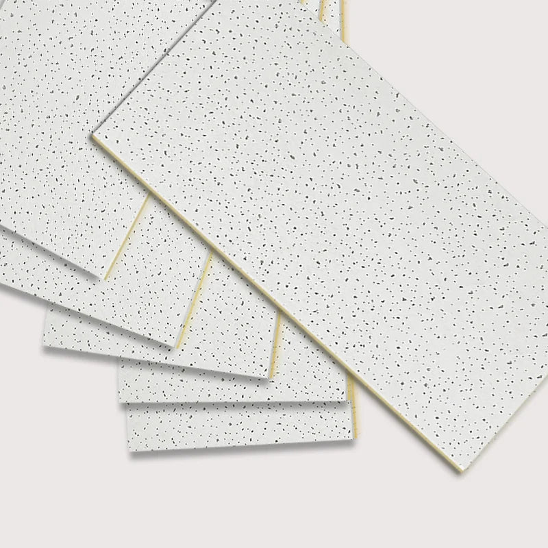 KENTE Modern Design Not Droop Mineral Fiber Board Fireproof with Perforated Ceilings Meets National NRC 75 Standards
