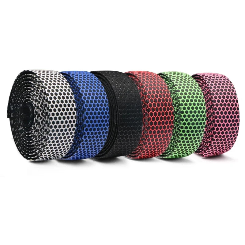 Bike Handlebar Tape EVA Silica Gel Road Bicycle Handle Bar Straps Breathable Anti-slip Cycling Racing Fixed Gear Handlebar Belt