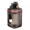 Half a Gallon Thicken Square 2.2 L Water Bottle BPA Free Large 77 oz Leak Proof for  Bodybuilding Gallon Jug Gym