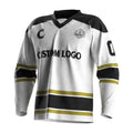 Odm Printing V Neck Sportswear Team Embroidery Uniforme De Ice+Hockey+Wear Jerseys Hockey