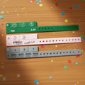 Customizable Wristbands Waterproof Tear Off Neon Printed ID Bracelet PVC Three Tabs Disposable Adjustable Vinyl Wristband