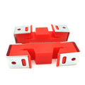 Sound Isolation Clip 100% Flame Retarded Silicone Rubber for Ceilings DrayWalls Plywoods Resilient Furring Channels