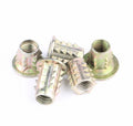 M6 M8 M10x25mm Wood Furniture Hex Insert Nut for Wood
