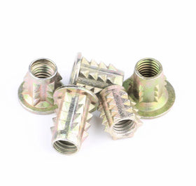 M6 M8 M10x25mm Wood Furniture Hex Insert Nut for Wood