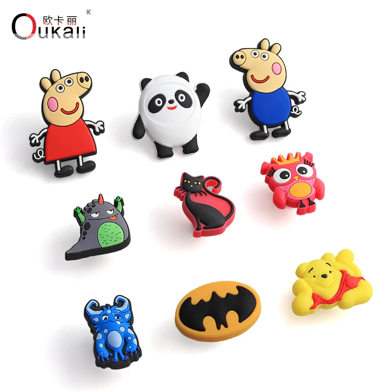 Oukali ABS Plastic Children Room Safety Knob Handles and Knobs Drawer Knobs and Handles