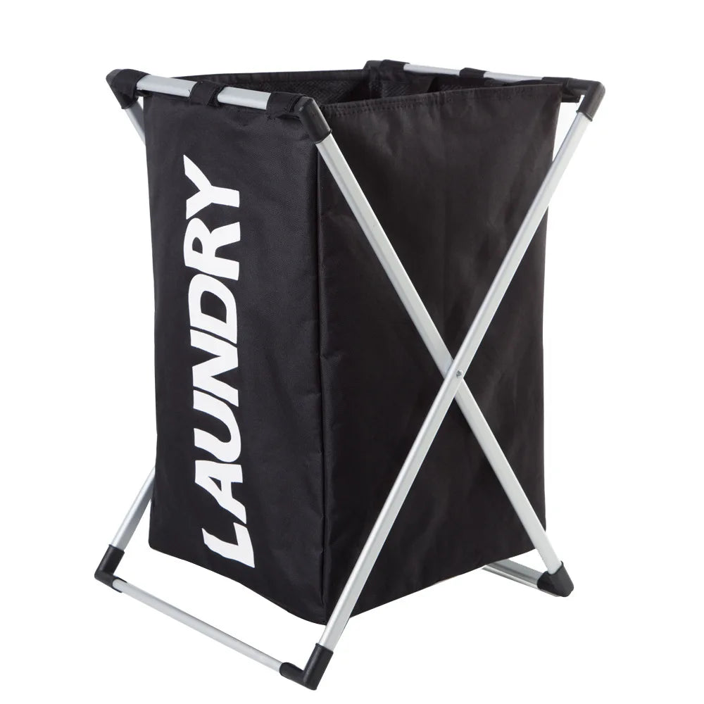 Laundry Hamper Foldable Laundry Basket Organizer Collapsible Double Fabric Home Laundry Storage Open