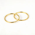 INS Style Tiny Zircon Ring Titanium Steel  Gold Plated Stainless Steel Jewelry Set Ring for Wedding Engagement