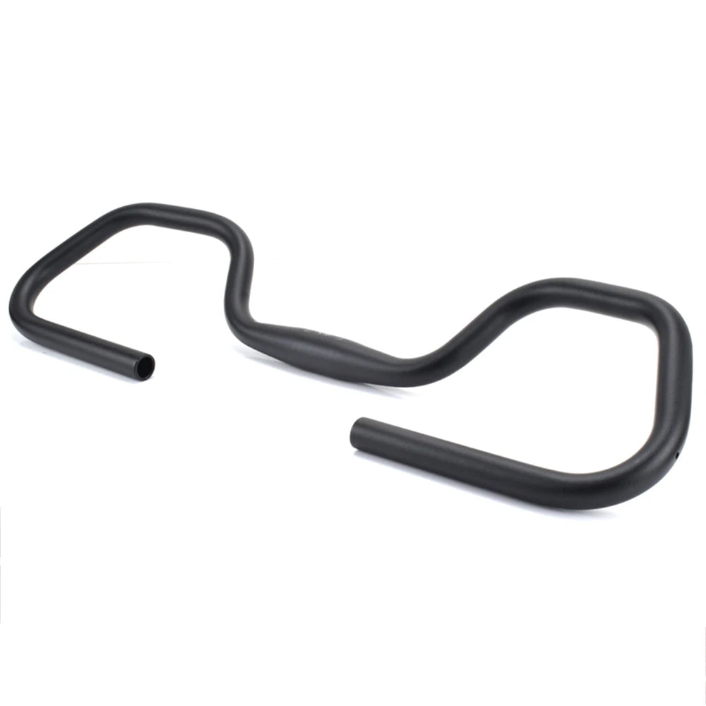 FMFXTRA Butterfly Style Aluminum Bike Handlebar- 31.8/25.4mm Adjustable Comfort Grip for Touring & Mountain Bicycles Bike Parts