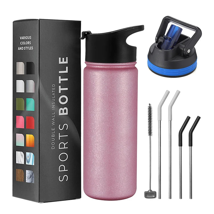 Oem Design Double Wall Stainless Steel Bottle Best Insulated Water Bottle With Handle