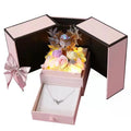 Pink Double-door Soap Rose Gift Box Eternity Flower Creative Valentine's Day Gift 2025