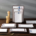 Unbreakable Modern Dinnerware Set Printed Pasta Tableware Big Melamine Rectangle Plate Textured Flower Plates