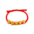 Dubai Jewelry  Wufu Cattle Gold Plated Bracelet Zodiac Cattle Bracelet for Male and Female Lovers Gold Plated Bracelet