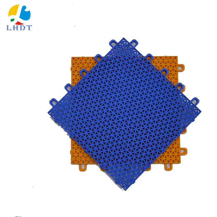 Wholesale Interlocking Multi-Sport Games Flooring Tiles PP Material Basketball Court Badminton Volleyball Courts