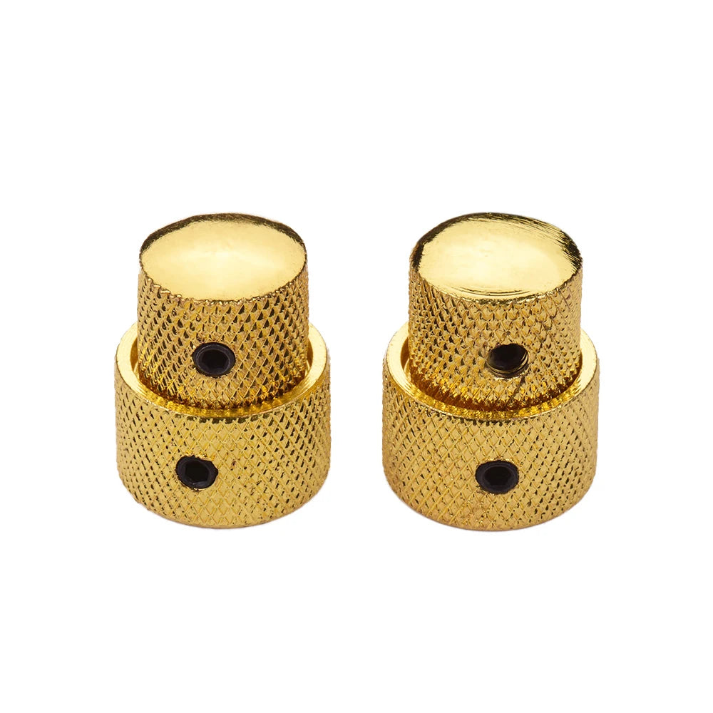 2 Sets Dual Concentric Stacked Control Knobs