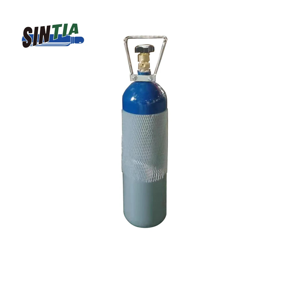 New Style High Pressure Seamless CO2 Oxygen Argon C2H2 Acetylene 5L Gas Cylinders