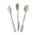 YJ Wonderful Custom Multifunctional Kitchen Three Piece Set Silicone Butter Knife Flat Spoon Scraper and Stirring Spoon