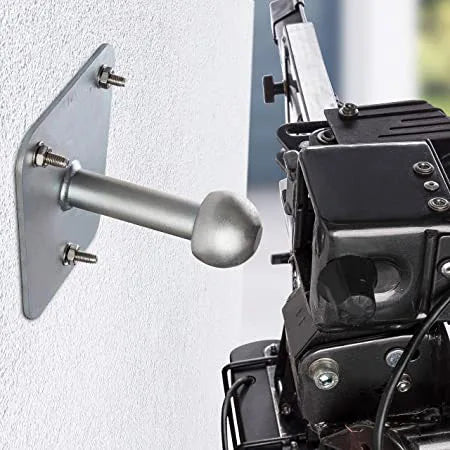 Universal Wall Mount Ball Head Towing Hitch for Bicycle Rack Bike Rack Bike Rear Carrier
