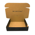 Wholesale Custom Logo Printed Small Size Unique Plain Corrugated Shipping Boxes Cardboard Skincare Mailer Clothing Packing Box