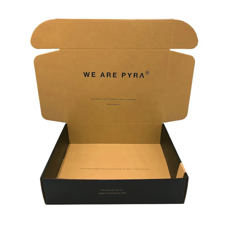 Wholesale Custom Logo Printed Small Size Unique Plain Corrugated Shipping Boxes Cardboard Skincare Mailer Clothing Packing Box