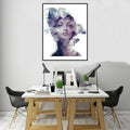 Beauty Women Canvas Painting Poster Prints Wall Art Picture Nordic Home Decor