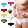 Factory Provide OEM ODM Men's Sport Briefs Spandex / Polyester Low-rise Fit Underwear for Boxers & Briefs Thongs Solid Pattern