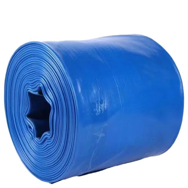 Wholesale Factory PVC Layflat Garden Hose Pipe Custom-made Inch PVC Irrigation Water Discharge Pipe Sunny Hose
