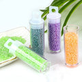 2mm Ceylon Colors Bottled Round Glass Seed Bead for Jewelry Making 10 Grams Rocailles Loose Jewelry Beads