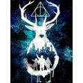 DIY 5D Full Square/Round Diamond Painting Animal Canvas Painting Deer Wall Crafts Adult Hand Painting Beginner Simple Gift
