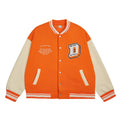 2022 Custom Logo Chenille Patches Varsity Baseball Jacket Stand Collar Letterman Bomber with Custom Logo