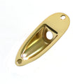 For JP004-GD Steel Gold Guitar Jack Plate for and Other Electric Guitars with Mounting Screws (China) Wholesale