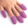 Nail Supplies Wearable Finger Tip Nail Soak Off Caps Reusable Nail Gel Polish Remover Silicone Clips