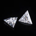 SICGEM Wholesale Triangle Cut VVS1 D Color Loose Moissanite Stone 3*3 mm to 10*10 mm Size