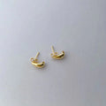 Custom Popular Dainty Stainless Steel Jewelry Wholesale 316 Gold Plated Women Small Hoop Earrings 18k Gold